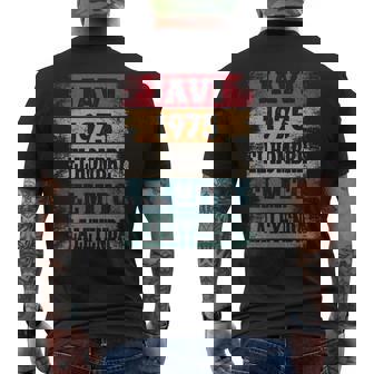 Hombre Javi 47 Cumpleaños Regalo Años Divertido Decoración 1975 Camiseta Hombre Estampado Espalda - Regaloses