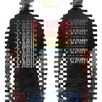 Hombre Padrinointage Sunset El Padrino Camiseta Hombre Estampado Espalda - Regaloses