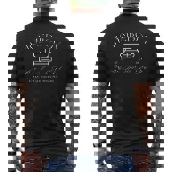Homebody Anti Social Club Est 2024 Men's Back Print T-Shirt - Monsterry