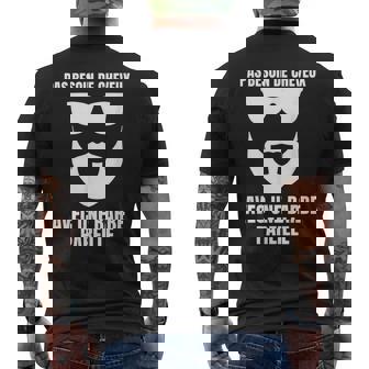 Homme Barbu Chauve Cadeau Drôle T-shirt imprimé au dos - Cadeauxyz