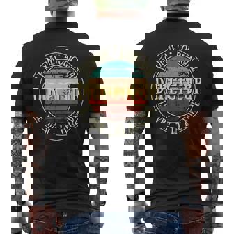 Homme Directeur Homme Original Légende Humour Directeur Cadeau T-shirt imprimé au dos - Cadeauxyz