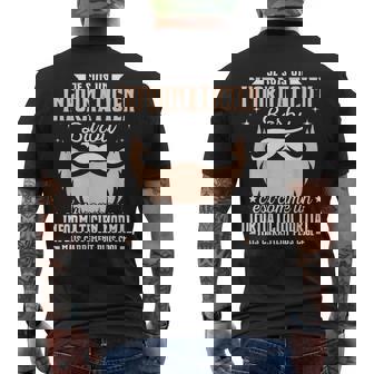 Homme Informaticien Barbe Humour Informaticien Barbu T-shirt imprimé au dos - Cadeauxyz