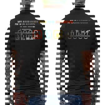 Homme Jardinage Humour Jardin Jardinier Bière Mon Plan Aujourd'hui T-shirt imprimé au dos - Cadeauxyz