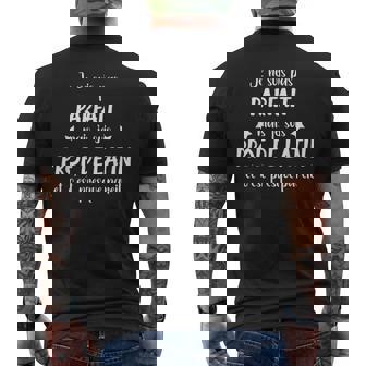 Homme Je Ne Suis Pas Parfait Mais Je Suis Prof De Latin T-shirt imprimé au dos - Cadeauxyz