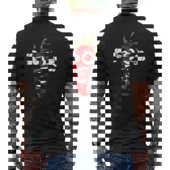 Hot Spicy Chili Pepper Chilli Spice Heat Food Mexicaine T-shirt imprimé au dos - Cadeauxyz