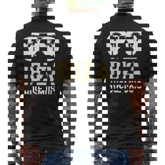 House Music Ibiza Camiseta Hombre Estampado Espalda - Regaloses
