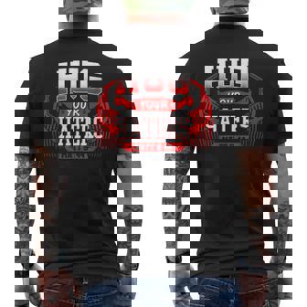 Hug Your Haters Christian Bible Endearment Hugger Idea Men's Back Print T-Shirt - Monsterry