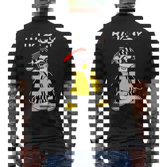 Hugsy El Pingüino Camiseta Hombre Estampado Espalda - Regaloses
