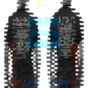 Humoristique Fête Des Pères Meilleur Cadeau Noir Classique Simpliste Col Étalé Manche Courte S T-shirt imprimé au dos - Cadeauxyz