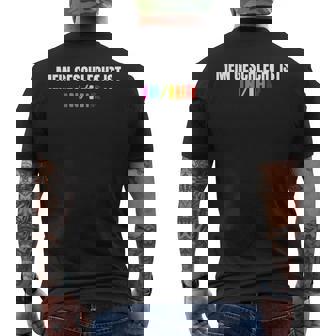 Humorous Statement My Gender Is InIhr T-Shirt mit Rückendruck - Geschenkecke