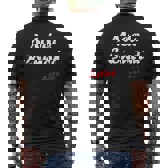 Humour Connard Activé Homme Mode Connard T-shirt imprimé au dos - Cadeauxyz