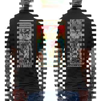 Humour Western Chatintage T'as Beurré Ton Dernier Biscuit Chat Cowboy Drôle Noir S Uni Manche Courte Coupe Classique Col Rond Manchette Française Automne T-shirt imprimé au dos - Cadeauxyz