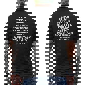 Ich Bin Aus Der Letztenernünftigen Generation Bevor Ihr Pu S T-Shirt mit Rückendruck - Geschenkecke