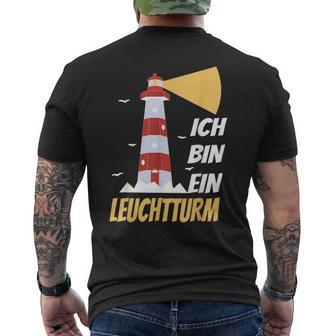 Ich Bin Ein Leuchtturm T-Shirt mit Rückendruck - Geschenkecke