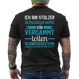 Ich Bin Stolzer Schlagereltern Ich Bin Stolzer Schlager T-Shirt mit Rückendruck - Geschenkecke