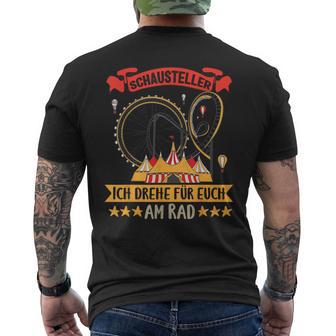 Ich Drehe Für Euch Am Rad T-Shirt mit Rückendruck - Geschenkecke