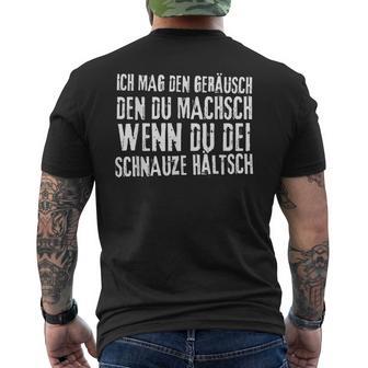 Ich Mag Den Kahr Du Machsch Ich Mag Den Kind Du Machsch T-Shirt mit Rückendruck - Geschenkecke