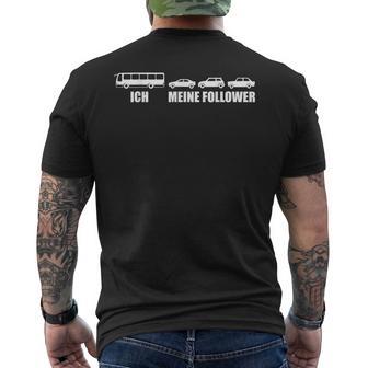 Ich Meine Follower Bus Line Bus Driver S T-Shirt mit Rückendruck - Geschenkecke