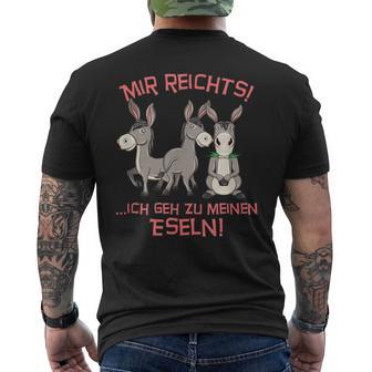 Ich Reichts Ich Geh Zu Meine Donsel T-Shirt mit Rückendruck - Geschenkecke