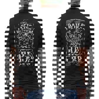 Id Rather Be At The Race Track Horse Racing Derby Men's Back Print T-Shirt - Monsterry