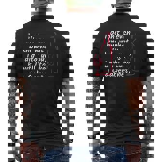 I'Ll Take a Cabernet Wine Drinking Humor Wine Lovers Men's Back Print T-Shirt - Monsterry