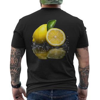 Illustration De Motif De Citron Citron T-shirt imprimé au dos - Cadeauxyz