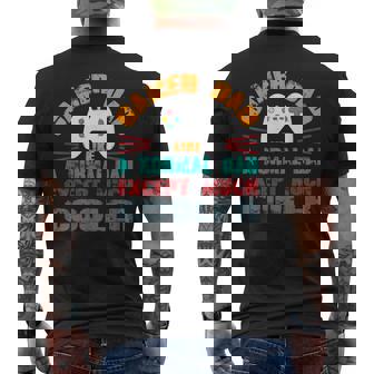I'm A Dad Gamer Dad Like A Normal Dad -Ideo Game Father Camiseta Hombre Estampado Espalda - Regaloses