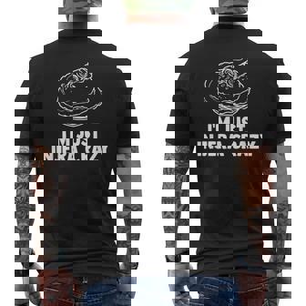 I'm Just Injera Crazy Flatbread Lovers Malawah Sergegna Men's Back Print T-Shirt - Monsterry