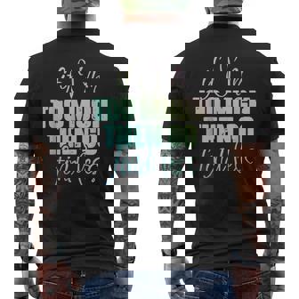 If I'm Too Much Then Go Find Less Self Worth Quote Men's Back Print T-Shirt - Monsterry