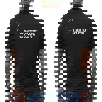 I'm Opulent Personality Character Reference Men's Back Print T-Shirt - Monsterry