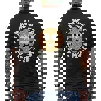 I'm Only Here For Pizzelle Italian Waffle Cookies Men's Back Print T-Shirt - Monsterry
