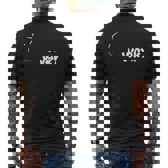 I'm Wary Personality Character Reference Men's Back Print T-Shirt - Monsterry