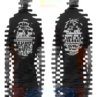 I'm From The Wishamfwoods So Fafo Sarcasm Quote Men's T-shirt Back Print | Mazezy