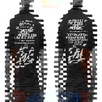 Most Important Ambassador Dad Call Me Dad T-Shirt Men's Back Print T-Shirt - Monsterry
