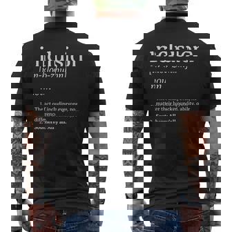 Inclusion Definition Southern Style Men's T-shirt Back Print - Thegiftio UK