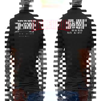 Inglewood Born And Bred Californiaille Natale Californie État D'origine T-shirt imprimé au dos - Cadeauxyz