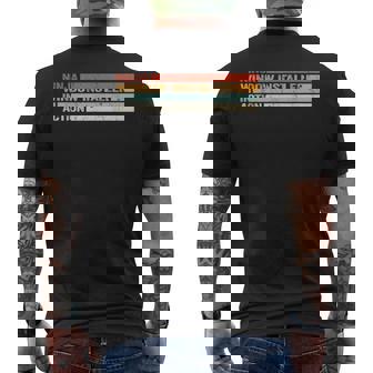 Instalador Deentanas Ninja En Acción Retro Técnico Deentanas Camiseta Hombre Estampado Espalda - Regaloses