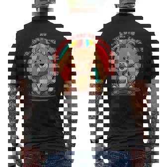 Its A Beautiful Day To Leave Me Alone Sarcastic Tank Top Men's Back Print T-Shirt - Monsterry