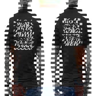 It's My Birthday Weekend Birthday Party Celebration Men's T-shirt Back Print - Seseable