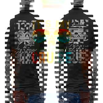 It's My Graduation Cruise Graduation Trip Cruise 2025 Senior Men's T-shirt Back Print - Seseable