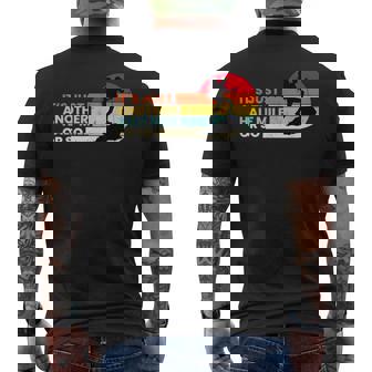 It's Just Another Half Mile Or So Outdoors Mountain Hiking Men's T-shirt Back Print - Thegiftio