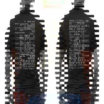 It's A Morris Thing Morris Name Men's T-shirt Back Print | Mazezy