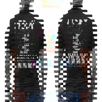 It's My Mother's In Law Birthday Family Matching Confetti Men's T-shirt Back Print | Seseable UK