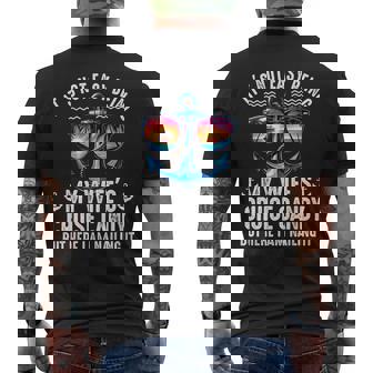 It's Not Easy Being My Wife's Cruise Candy Husband Cruise Men's T-shirt Back Print - Monsterry