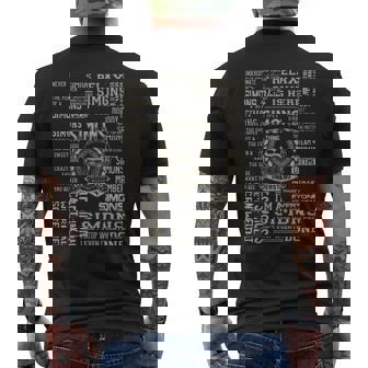 It's A Simons Thing Simons Name Men's T-shirt Back Print | Mazezy