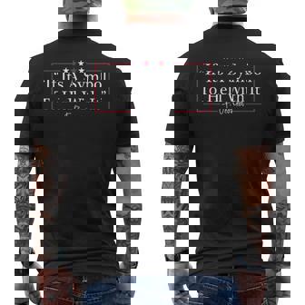 If It's a Symbol To Hell With It Men's Back Print T-Shirt - Monsterry