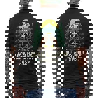Jackie And Shadow Bald Eagle Fan Club Vintage Life Nature Men's T-shirt Back Print | Seseable CA