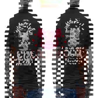 J'aime Juste Les Cochons D'accord- Cochon T-shirt imprimé au dos - Cadeauxyz