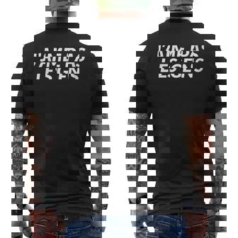 J'aime Pas Les Gens Humour T-shirt imprimé au dos - Cadeauxyz