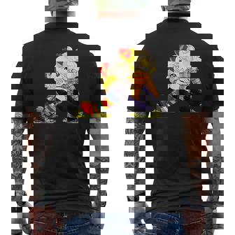 Japanese Candy Retro Vintage 80S Streetwear Anime Manga Men's T-shirt Back Print - Monsterry